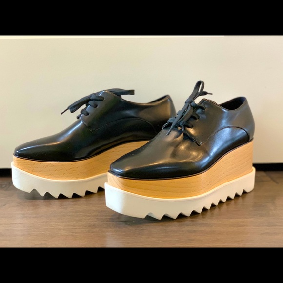 Stella McCartney Shoes - Stella Maccartney Black Elyse Oxford